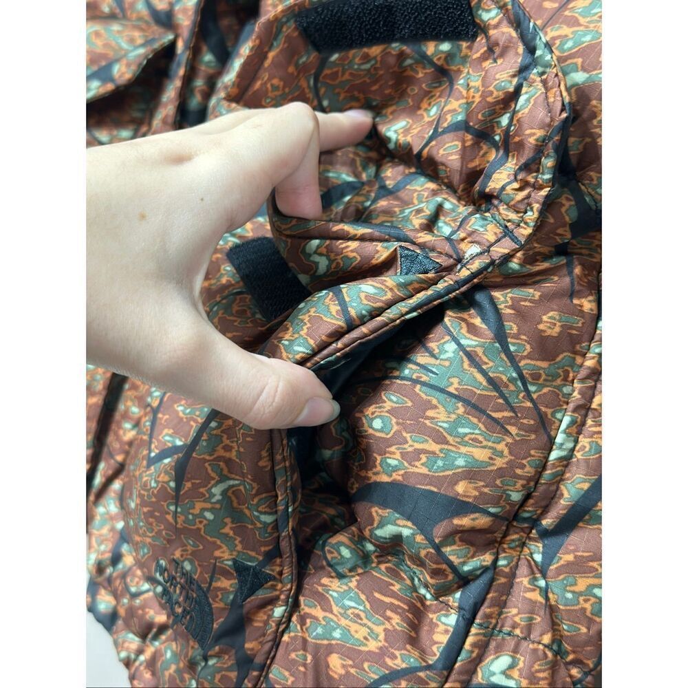 NWOT The North Face Printed 71 Sierra Down Short Hooded Puffer Jacket Women’s XS - Picture 5 of 14